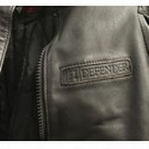 139 - Quality vintage Armasport Defender leather bikers jacket by Frank Thomas with detachable inner linin... 