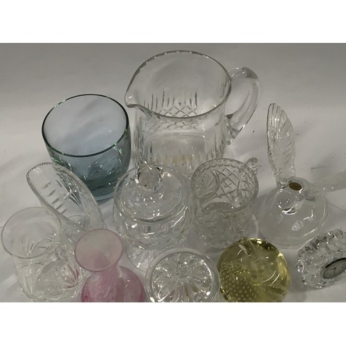 116 - Collection of collectable glassware by various manufacturers. Includes Caithness, Waterford and Edin... 