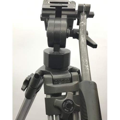 78 - Konig professional camera KN-TRIPOD100 including carry case.