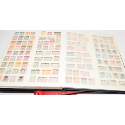 214 - Collection of mostly Hungary stamps contained within three albums