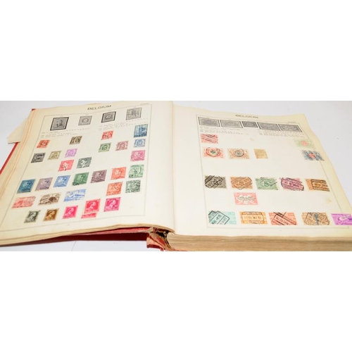 217 - Collection of world stamps and first day covers contained within a number of albums