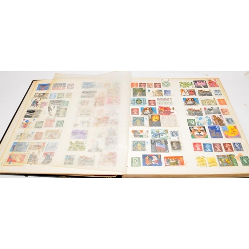 220 - Black album of GB stamps (158)