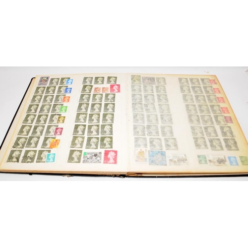 220 - Black album of GB stamps (158)