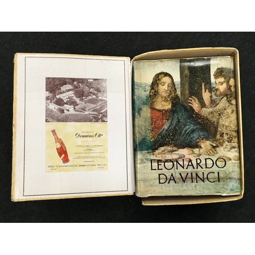 75 - Leonardo Da Vinci large book with 12 full colour plates published by Reynal & Company, New York.