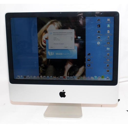 100 - Apple IMac model ref A1224. Turns on but not tested further. Lot includes unit only, no cables, keyb... 