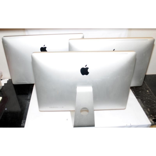 101 - 3 x Apple IMacs model ref A1312. sold a/f, do not turn on. Lot includes units only, no cables, keybo... 