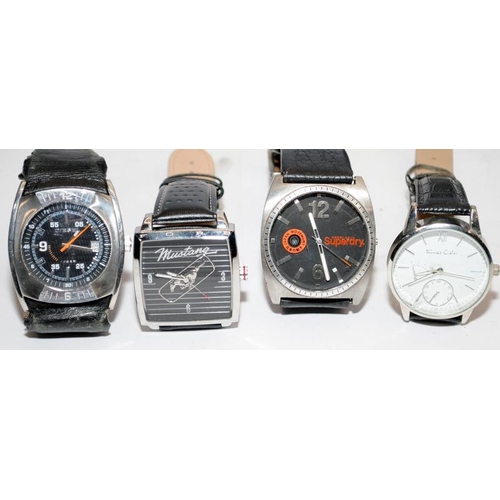 298 - Small collection of gents fashion watches