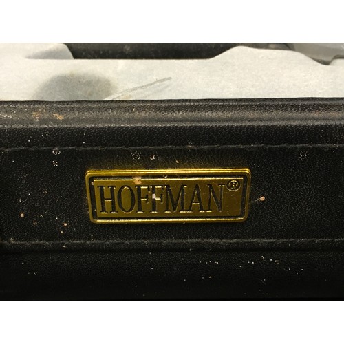 32 - Hoffman cased bar/knife set.