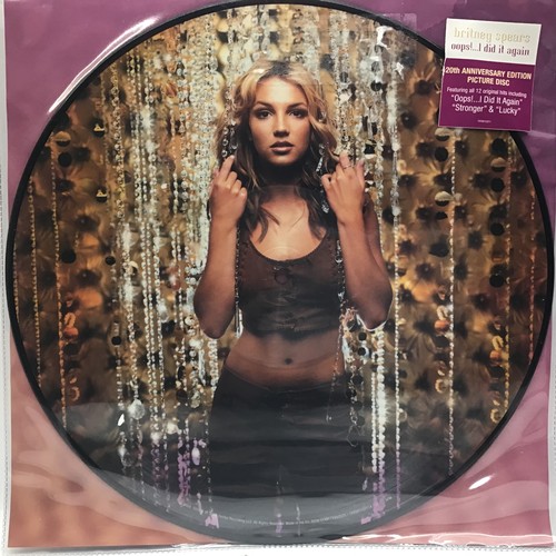 29 - BRITNEY SPEARS ‘OOPS I DID IT AGAIN’ (25th ANNIVERSARY) NEW PICTURE DISC VINYL LP RECORD. Found here... 