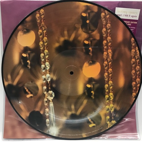 29 - BRITNEY SPEARS ‘OOPS I DID IT AGAIN’ (25th ANNIVERSARY) NEW PICTURE DISC VINYL LP RECORD. Found here... 