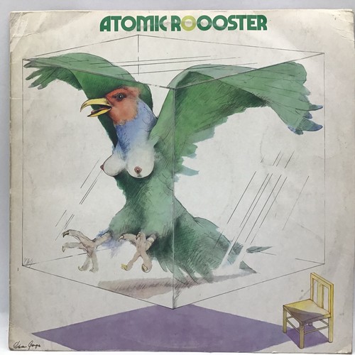 2 - ATOMIC ROOSTER VINYL LP RECORD. Ex condition self titled album here on B & C Records CAS 1010 from 1... 