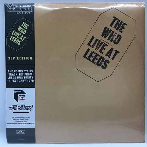 37 - THE WHO - LIVE AT LEEDS - TRIPLE VINYL 3xLP - DELUXE EDITION. 3 × Vinyl, LP, Album, Deluxe Edition, ... 