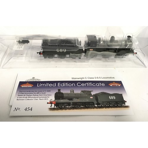 61 - Bachmann OO Gauge 31-460K (Limited Edition) 0-6-0 South East & Chatham Railway Wartime grey livery C... 