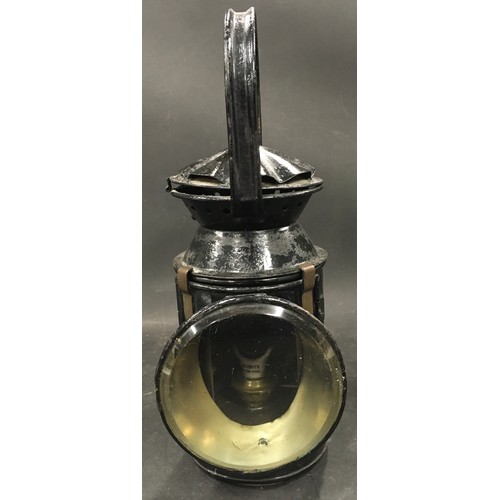 34 - Antique Vaporite British Railway lantern.