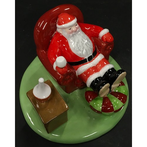 Coalport Limited Edition Father Christmas "Time For A Break" figurine