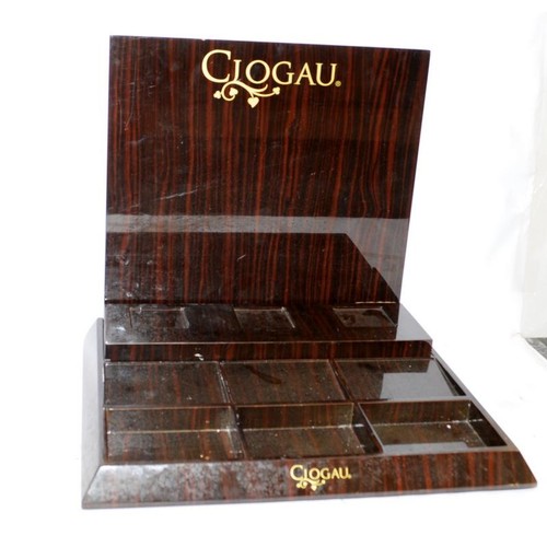 52 - Collection of jewellery retail display items to include a Clogau point of sale unit (requires a litt... 