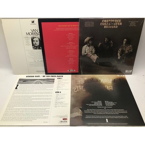 186 - 5 BRAND NEW 180g VINYL LP RECORDS. Artists here include - Van Morrison - Creedence Clearwater Reviva... 