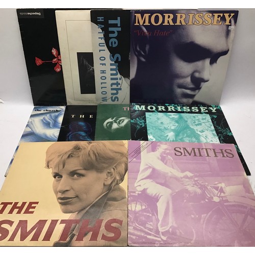 191 - VARIOUS VINYL LP AND 12” RECORDS. In this bunch we find 3 Smiths related 12’ singles followed by 2 x... 