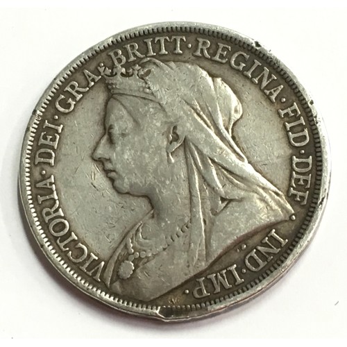 241 - Victorian Saint George horse coin 1893 ref 947481.