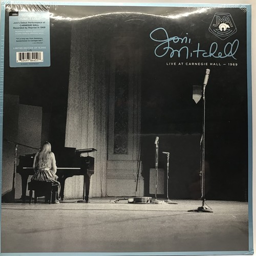 74 - JONI MITCHELL TRIPLE PACK 180g VINYL. This is a factory sealed triple album set of ‘Live At Carnegie... 