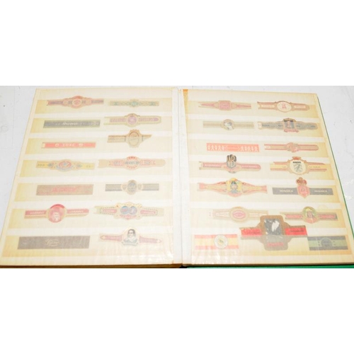 68 - Vintage cigarette cards album containing a number of cards together with an album containing a colle... 