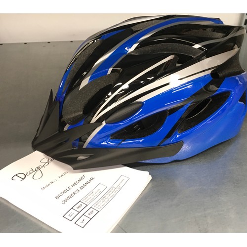 38 - 2 x cycling helmets