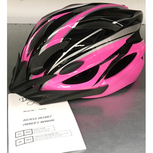 38 - 2 x cycling helmets