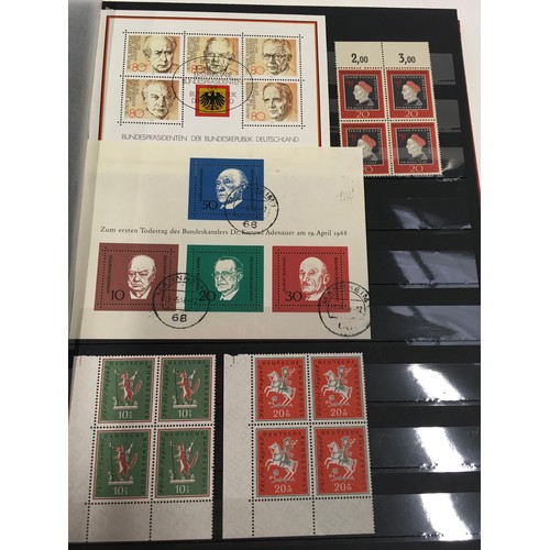 204 - Red album of German stamps ref 245