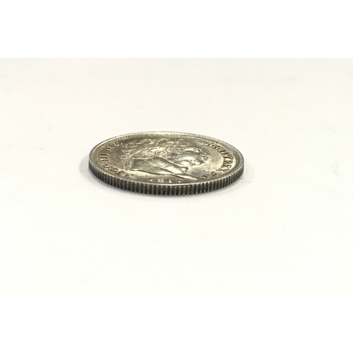 237 - George III 1817 shilling. Extremely fine.