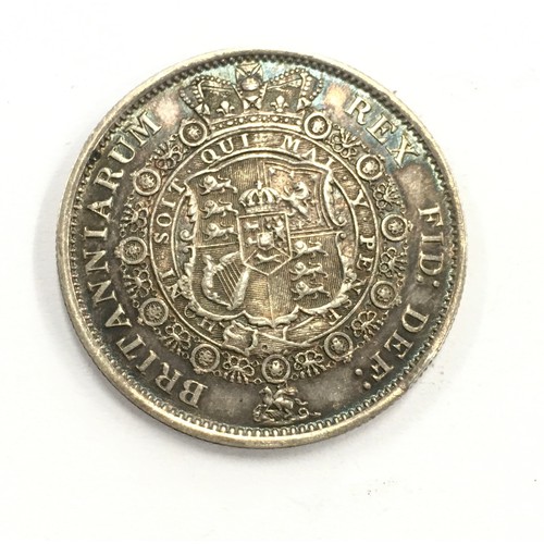 242 - George III 1817 half crown extremely fine.