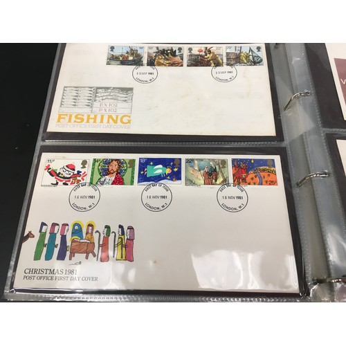 233 - Three albums of assorted first day covers.