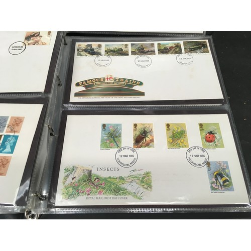 233 - Three albums of assorted first day covers.