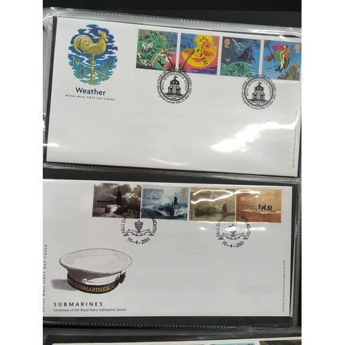 233 - Three albums of assorted first day covers.