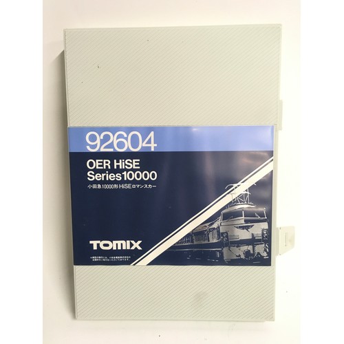 120 - Tomix N Scale 92604 OER HiSE Series 10000 - 11 car set. Appears Good Plus to Excellent, boxed.