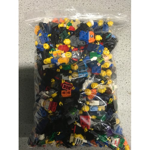 23 - Approx 300 + Lego mini figures.