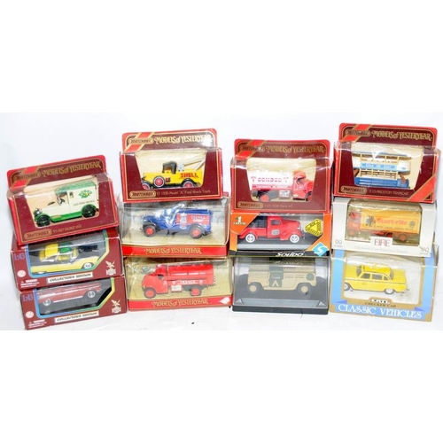 199 - Large collection of boxed die-cast model vehicles. Various makes including ERTL, Solido, Matchbox, L... 