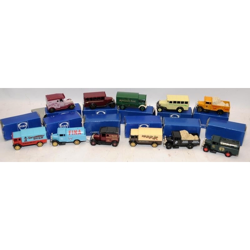 199 - Large collection of boxed die-cast model vehicles. Various makes including ERTL, Solido, Matchbox, L... 