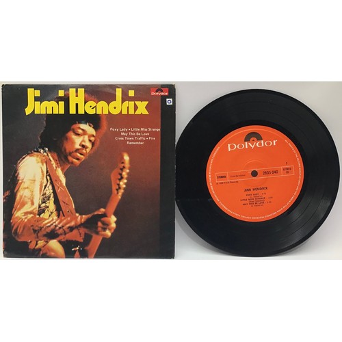 122 - JIMI HENDRIX VINYL 6 TRACK GERMAN E.P. SINGLE. (Polydor 2835 040) - 1968 German Club-Selektion limit... 