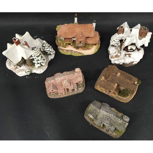 91 - 6 Lilliput lane to include Tintagel, Deer Park hall, Yuletide Inn, The old post office, Periwinkle C... 