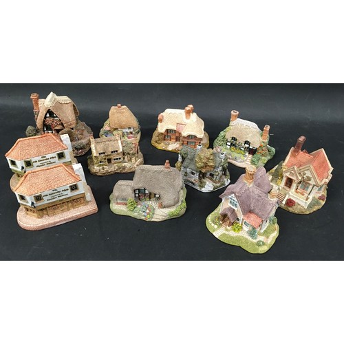 98 - Lilliput lane x 11 to include Old curiosity shop, Swift Hollow, Clockmakers cottage etc