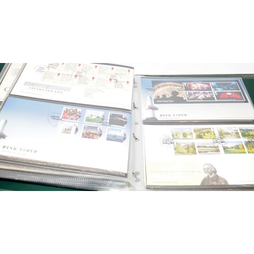 223 - Four large albums of mostly GB first day covers