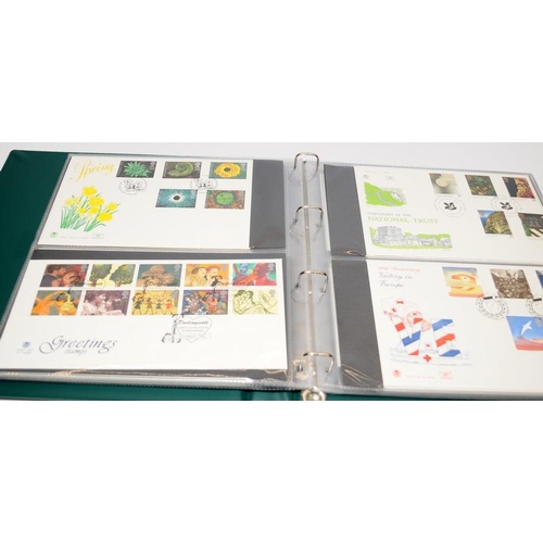 224 - Four large albums of mostly GB first day covers