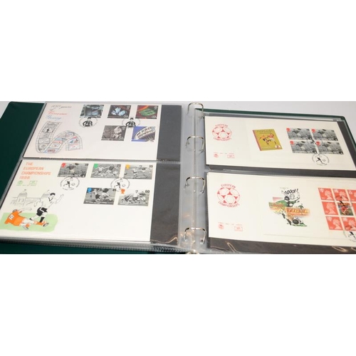 224 - Four large albums of mostly GB first day covers