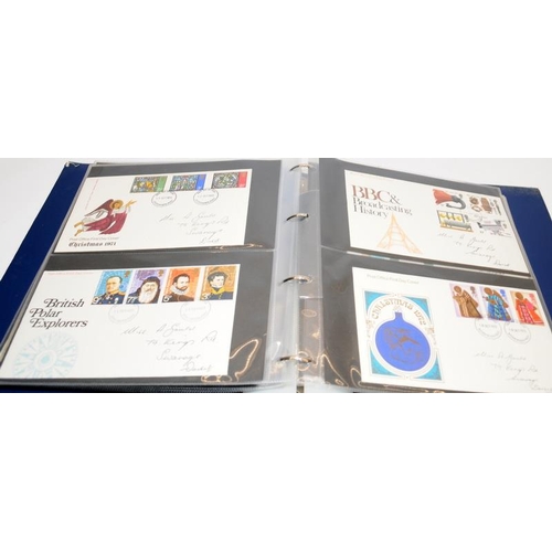 224 - Four large albums of mostly GB first day covers