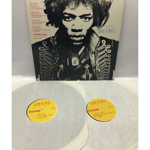 83 - JIMI HENDRIX EXPERIENCE ‘LIVE AT THE L.A.FORUM’ VINYL ALBUM. Both records sound perfect and the reco... 