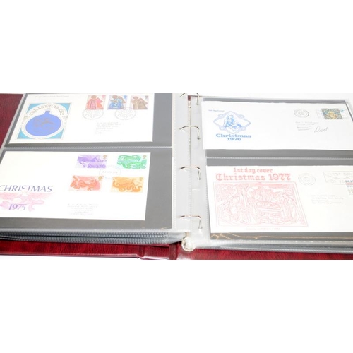 227 - Three stamp albums containing first day covers, presentation packs and related items