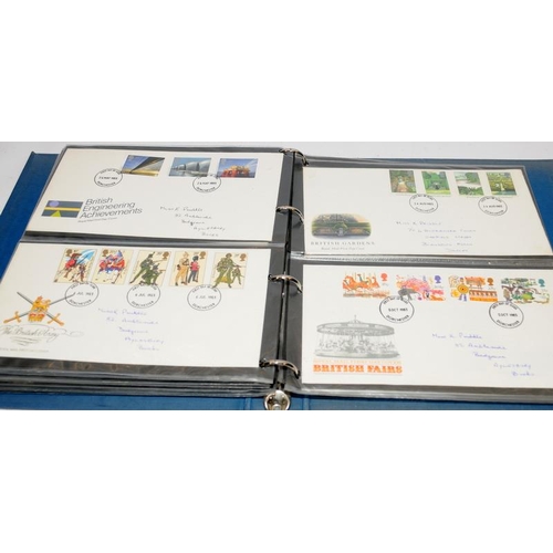 227 - Three stamp albums containing first day covers, presentation packs and related items