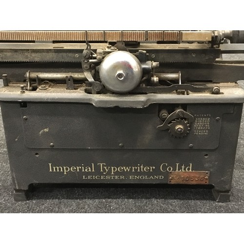 271 - Vintage 1940's Imperial model 55 typewriter.