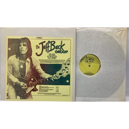 140 - THE JEFF BECK GROUP ‘EUROPEAN TOUR’ VINYL ALBUM. This is an Unofficial Release, White Label TAKRL 19... 