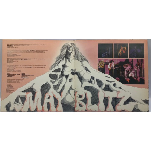 143 - MAY BLITZ S/T ‘MAY BLITZ’ LP. This USA version is on Paramount Records PAS 5020 from  1971. A nice s... 